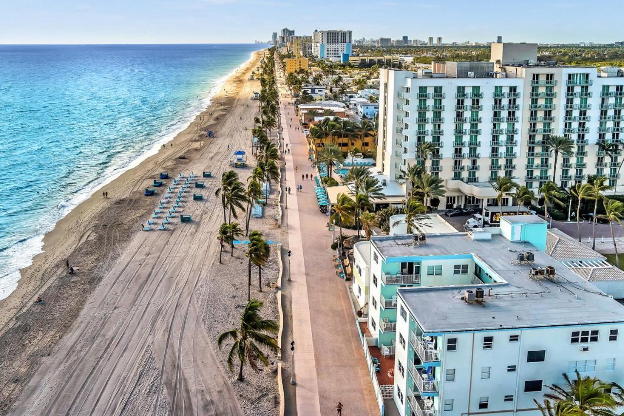 Walkabout 6 Suite On Hollywood Beach With Ocean Views Голливуд Экстерьер фото