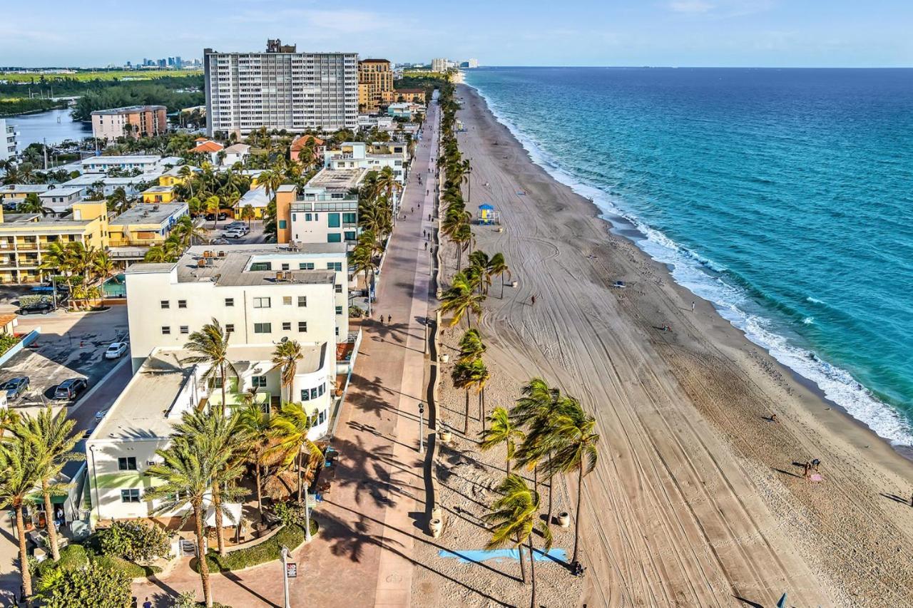 Walkabout 6 Suite On Hollywood Beach With Ocean Views Голливуд Экстерьер фото