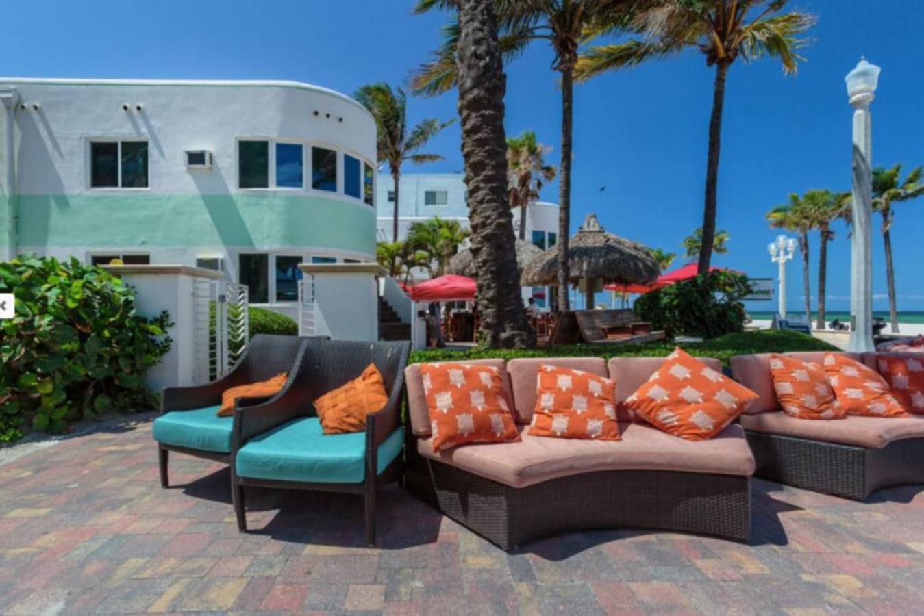 Walkabout 6 Suite On Hollywood Beach With Ocean Views Голливуд Экстерьер фото